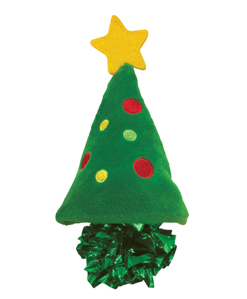 Kong Holiday Crackles Chrismaas Tree Cat Toy